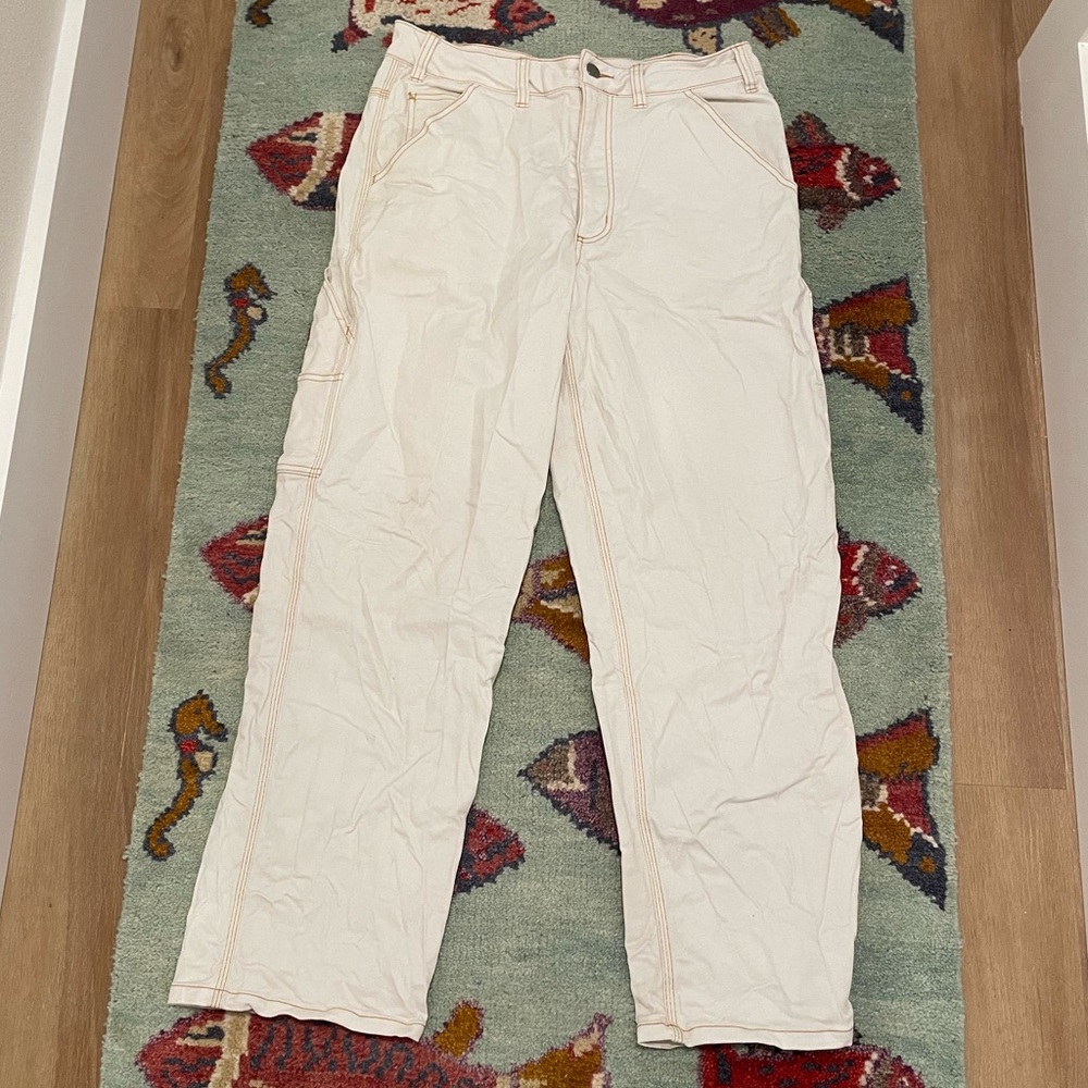 Nike SB Skateboarding Men’s White Cargo Carpenter Pants